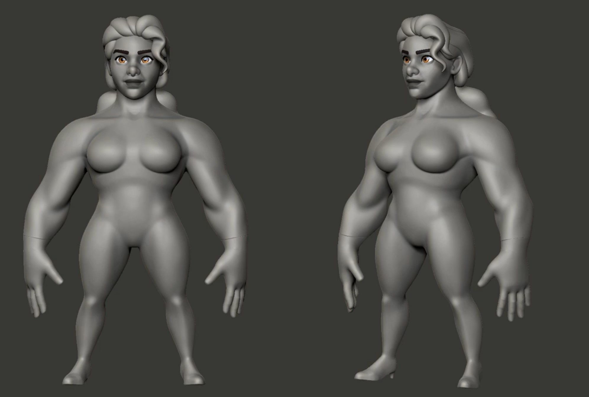 3D Character Development Stages 2